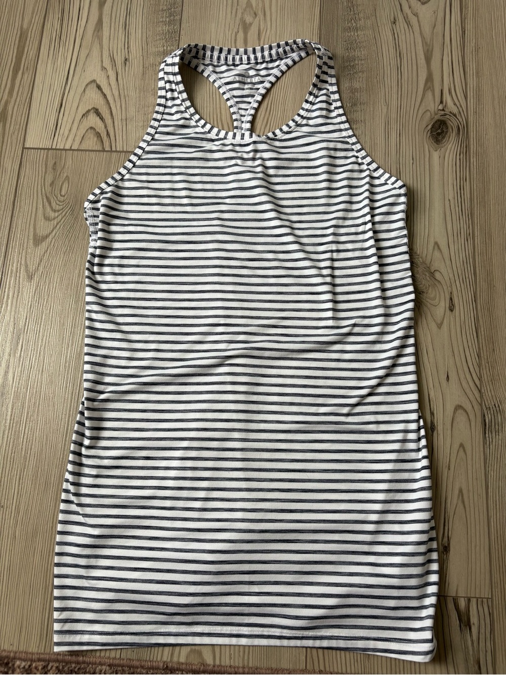 Athleta Striped Racerback Tank Top Size XS